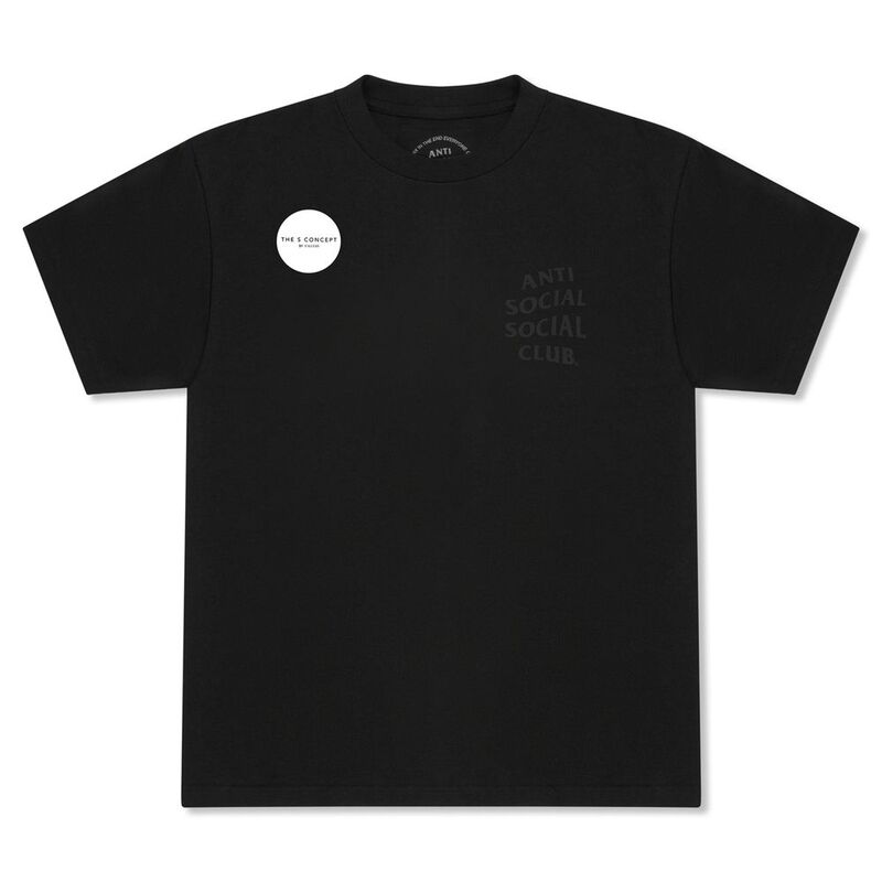 Anti Social Social Club Dramatic Kkoch Tee - Black Anti Social Social Club Dramatic Kkoch Tee - Black
