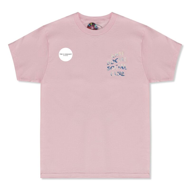 Anti Social Social Club Japan Only Tee - Pink Anti Social Social Club Japan Only Tee - Pink