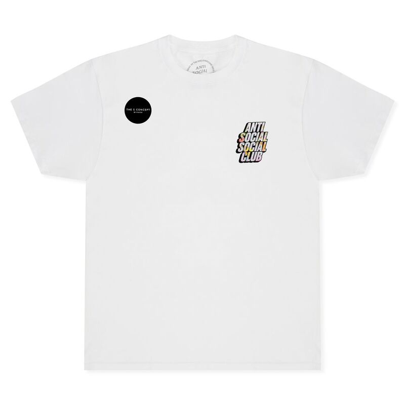 Anti Social Social Club Drop A Pin Tee - White
