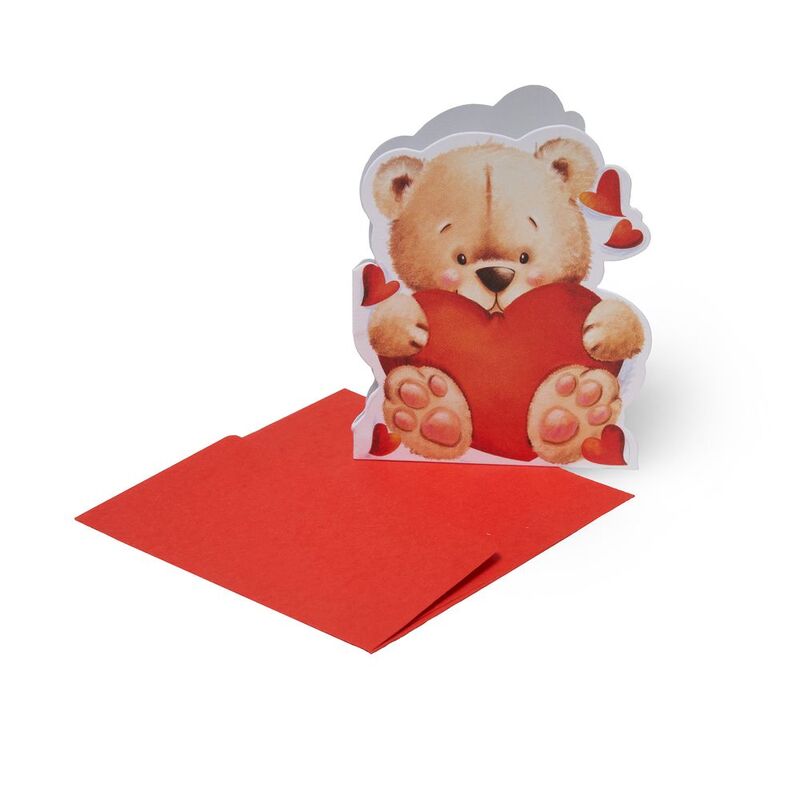 Legami Small Greeting Card - Love Bear - Teddy Bear Legami Small Greeting Card - Love Bear - Teddy Bear