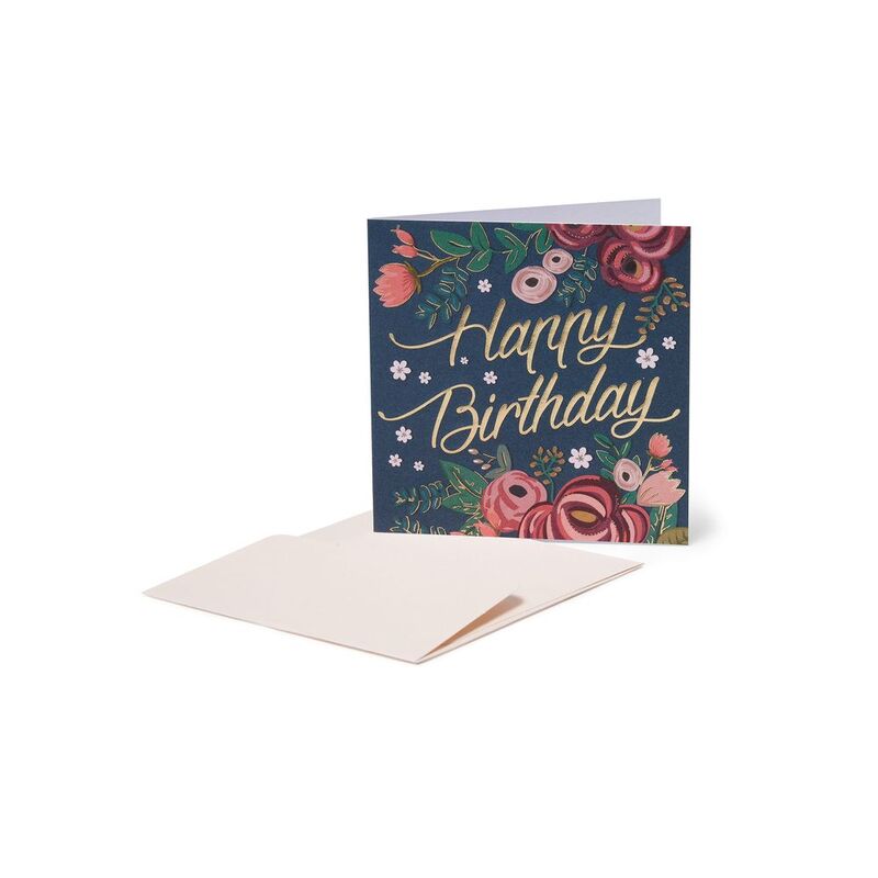 Legami Small Greeting Card - Vintage - Flowers Legami Small Greeting Card - Vintage - Flowers