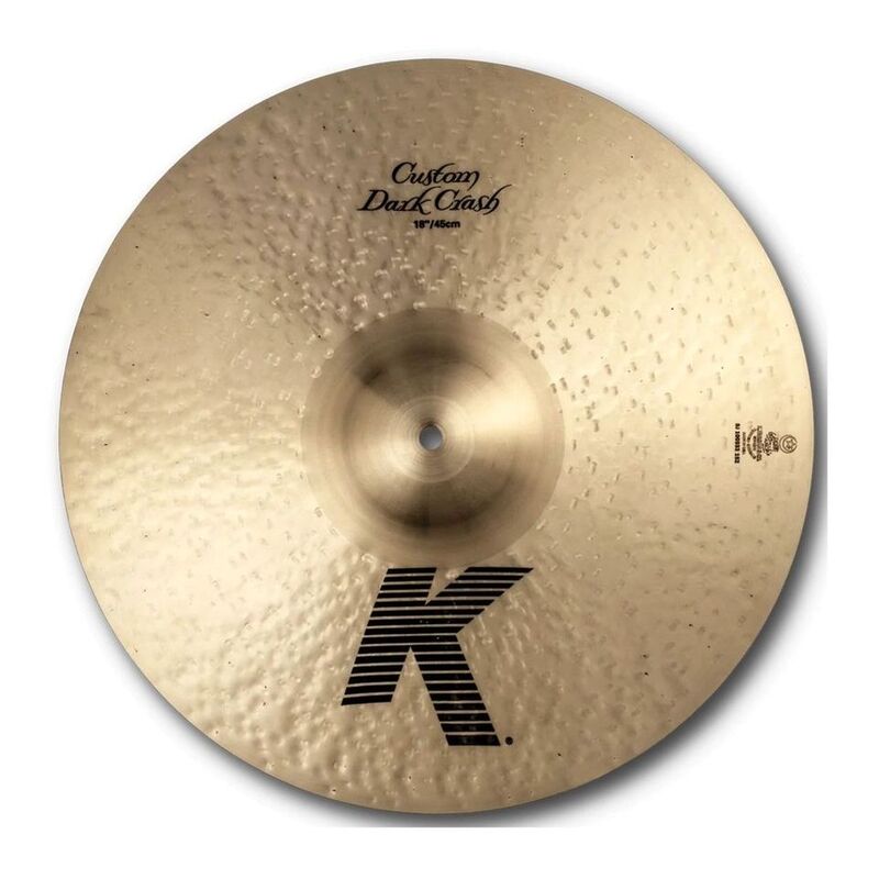 Zildjian K0953 K Custom Dark Crashes Cymbal - 18 Inch Zildjian K0953 K Custom Dark Crashes Cymbal - 18 Inch