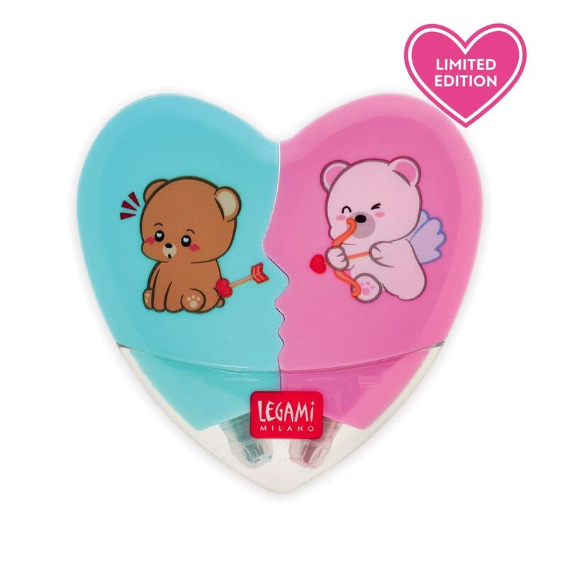 Legami 2-in-1 Highlighter - Heartlighter - Heart
