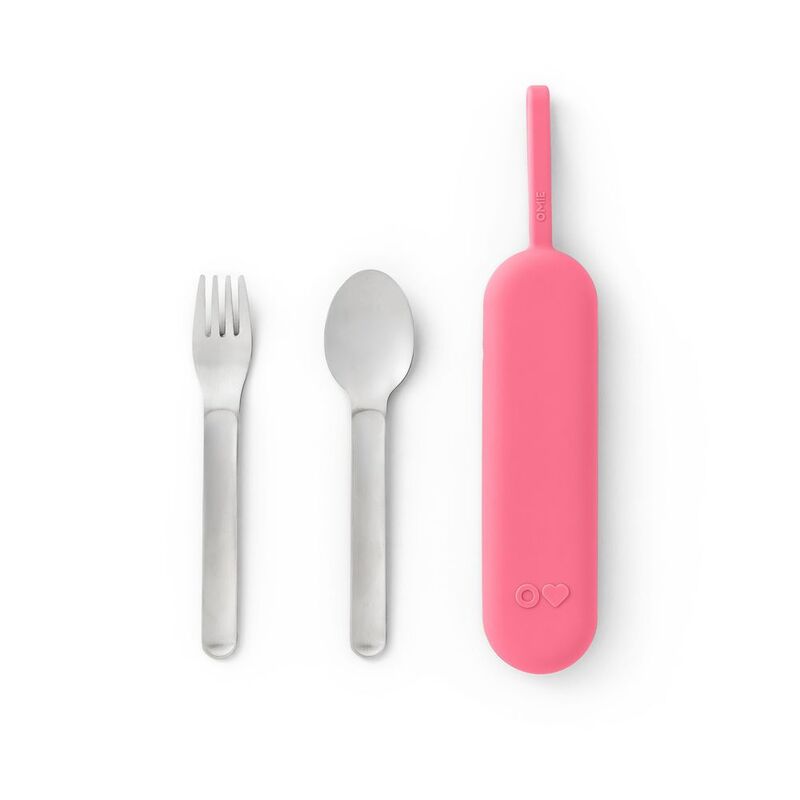 Omieup Pod & Utensil Set - Blush Omieup Pod & Utensil Set - Blush