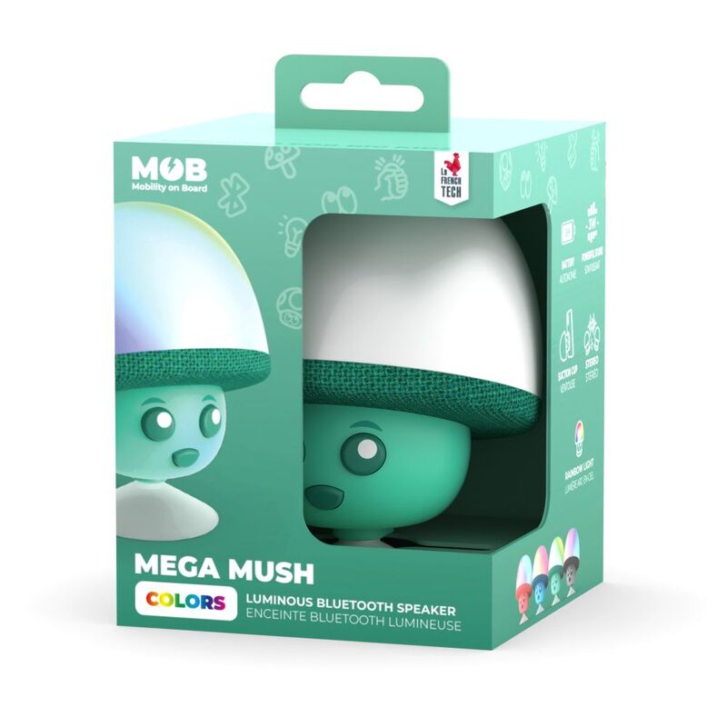 Mobility On Board Mega Mush Speaker - Green Mobility On Board Mega Mush Speaker - Green