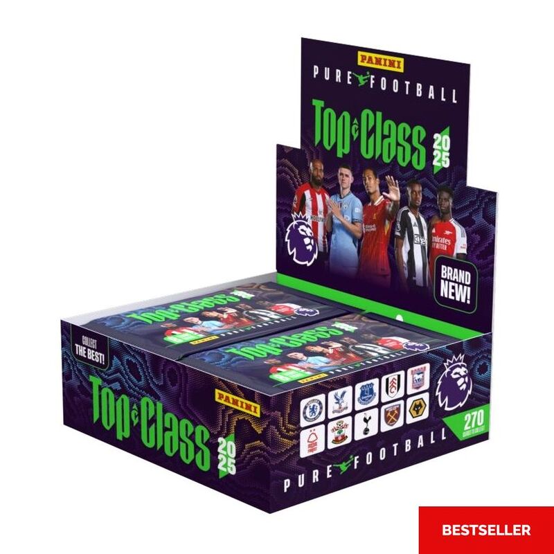 Panini Epl Top Class 2025 Trading Cards  (Pack of 8) Panini Epl Top Class 2025 Trading Cards  (Pack of 8)
