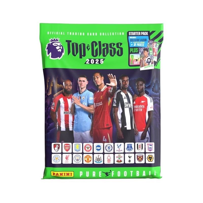 Panini Epl Top Class 2025 Starter Pack