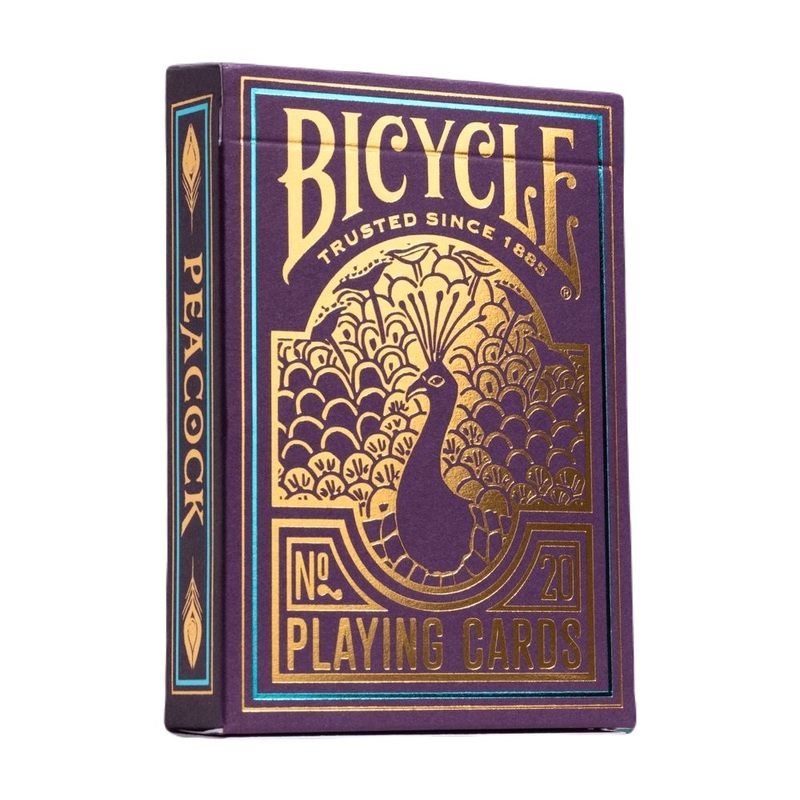 Bicycle Playing Cards Purple Peacock Bicycle Playing Cards Purple Peacock