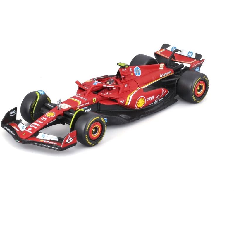 Bburago 18-36843 (#55) 1.43 Ferrari Racing - Sf-24 (2024) (W/ Helmet) Bburago 18-36843 (#55) 1.43 Ferrari Racing - Sf-24 (2024) (W/ Helmet)