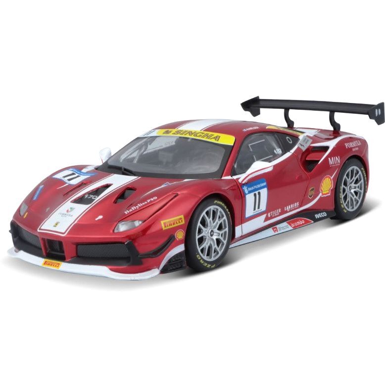 Bburago 18-26582 1.24 Ferrari Racing Model Kit - 488 Challenge (Formula Racing 2017) Bburago 18-26582 1.24 Ferrari Racing Model Kit - 488 Challenge (Formula Racing 2017)