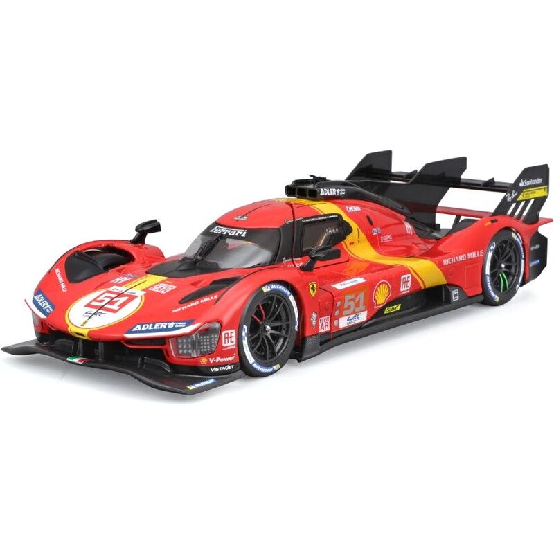 Bburago 18-26583 1.24 Ferrari Racing Model Kit - 499P Lmh Bburago 18-26583 1.24 Ferrari Racing Model Kit - 499P Lmh
