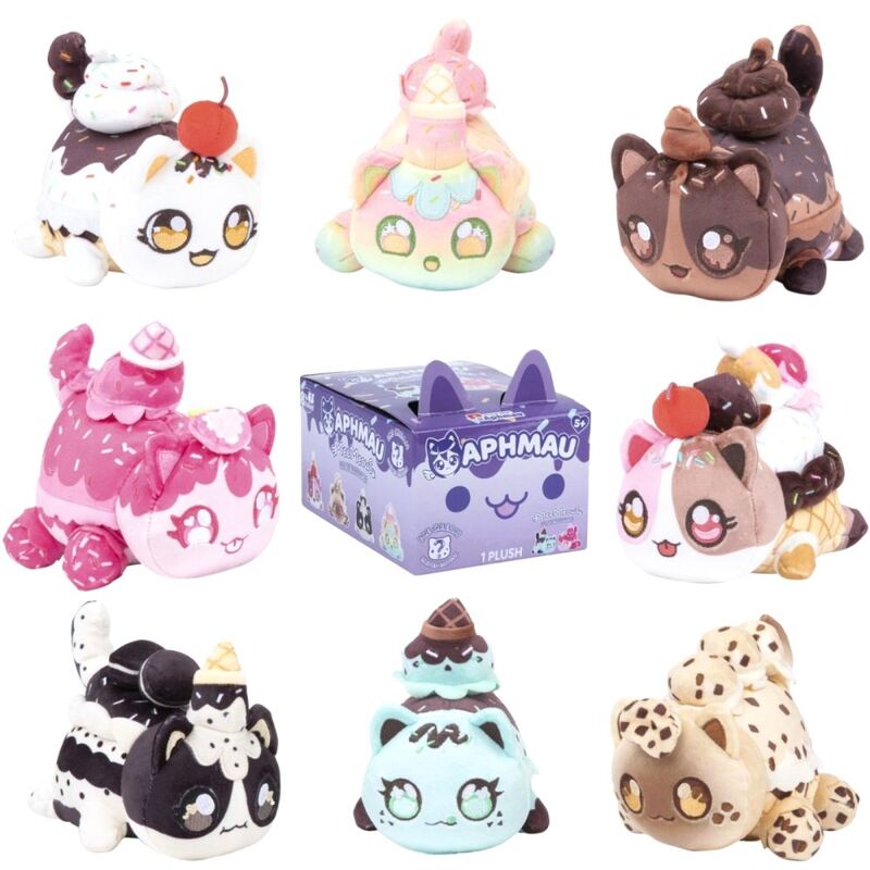 Aphmau Aphmau Mystery Meemeow Plush Ice Cream 6Inch Aphmau Aphmau Mystery Meemeow Plush Ice Cream 6Inch