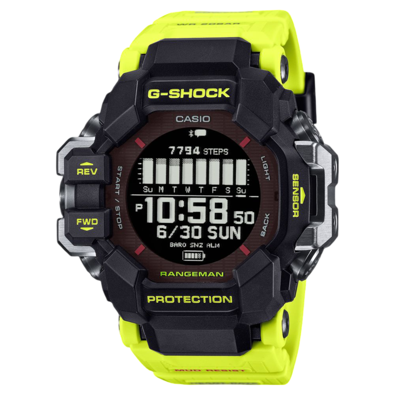 Casio G-Shock Master Of G - Land Rangeman Men Watch Gpr-H1000Ry-1A9Dr Black