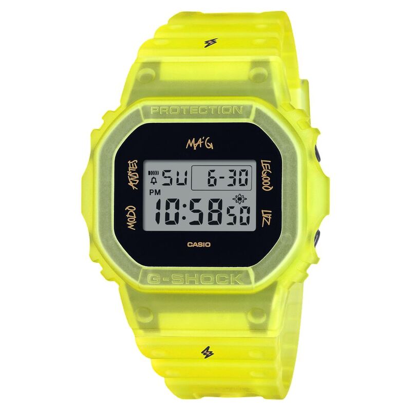 Casio G-Shock J Balvin Collaboration Model Dwe-5600Jb-1A9Dr Yellow