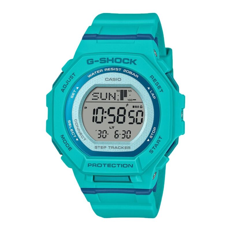 Casio G-Shock G-Squad Women Step Tracker Digital Watch Gmd-B300Sc-2Dr Blue