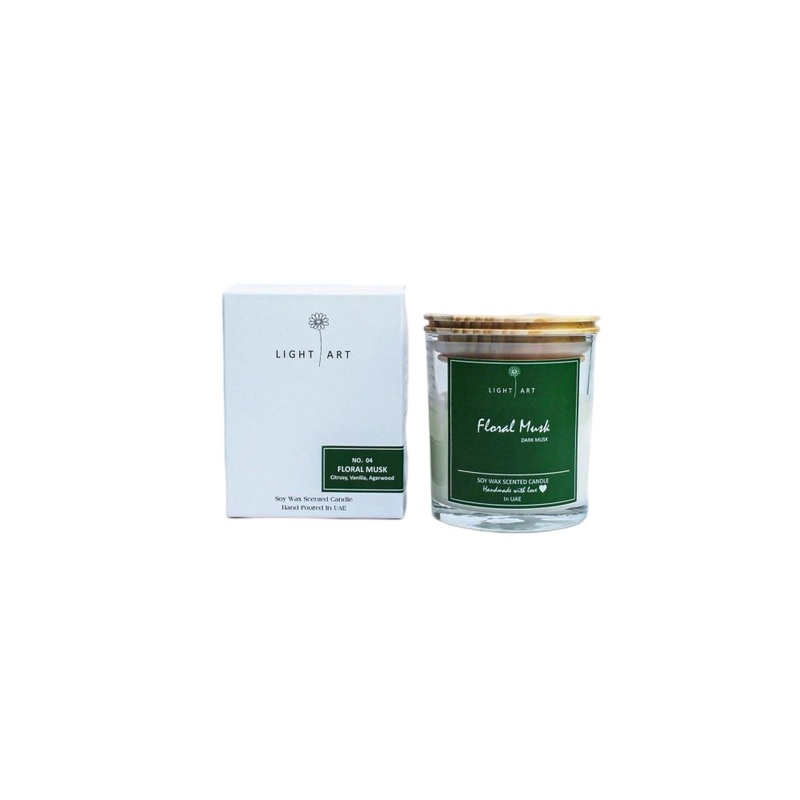 Light Art Floral Mush 180ml White
