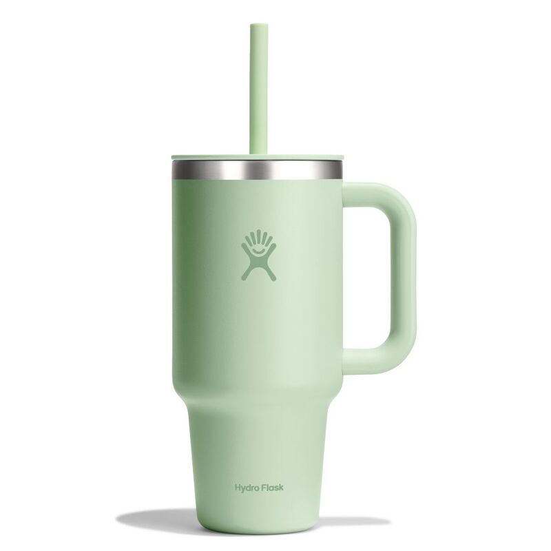 Hydro Flask Travel Tumbler 950Ml Aloe W/Straw Hydro Flask Travel Tumbler 950Ml Aloe W/Straw