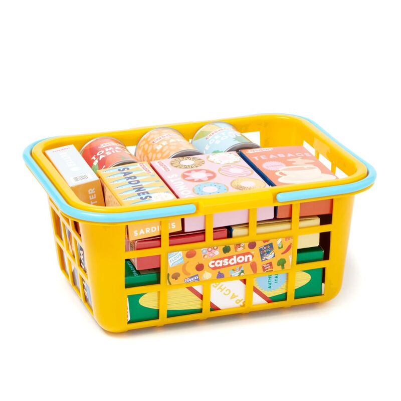 Casdon Toy Shopping Basket With Food Casdon Toy Shopping Basket With Food