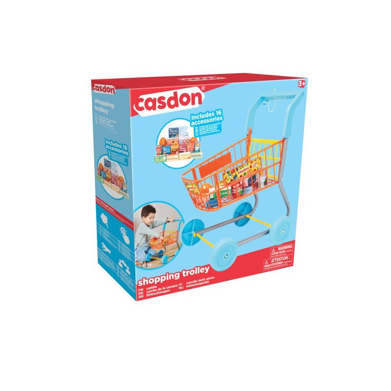 Casdon Shopping Trolley Playset Casdon Shopping Trolley Playset