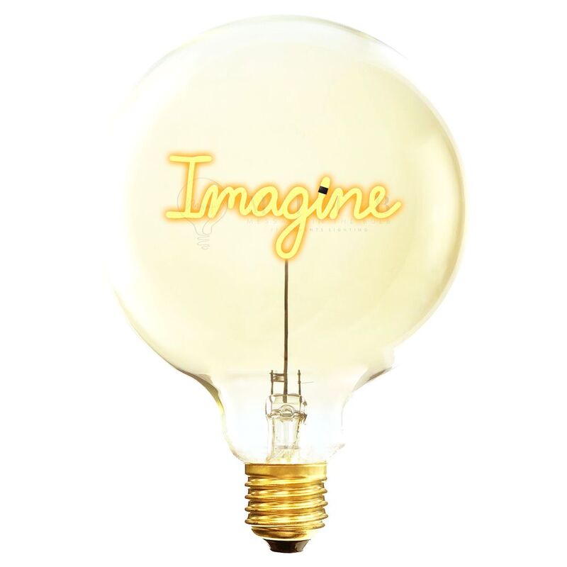 Message In The Bulb - Imagine 2200K LED Light Bulb