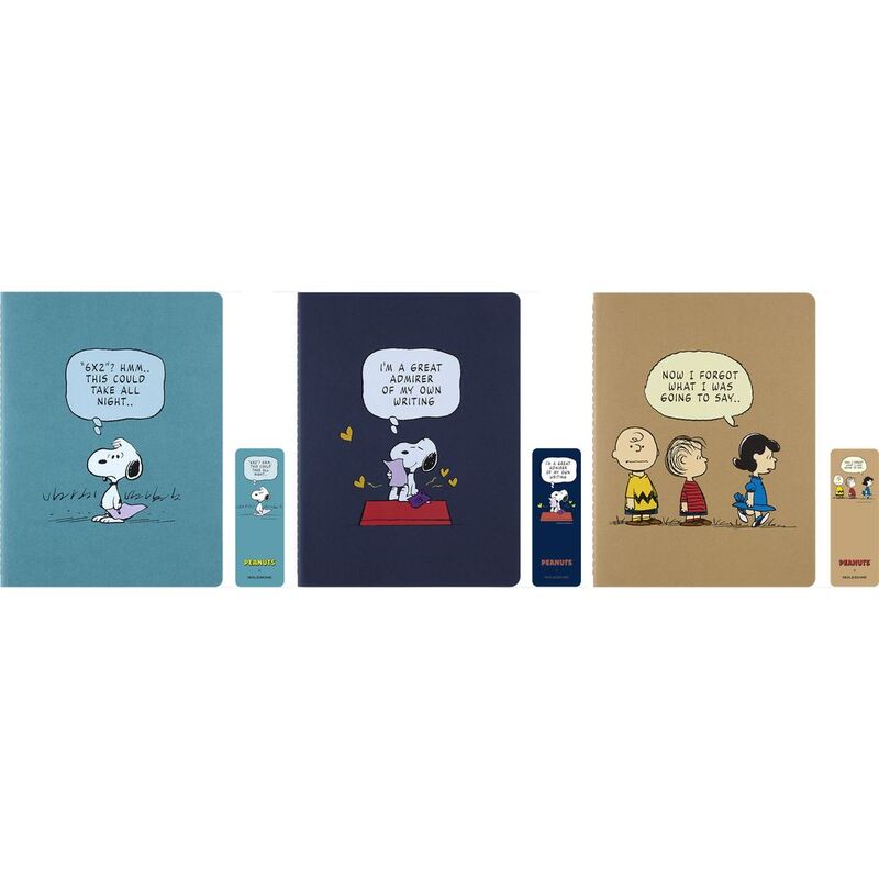 Moleskine: Le Peanuts Bundle X3 Cahier XL (Assorted Colors - Includes 1)