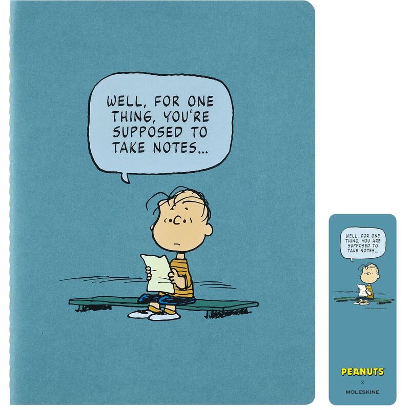 Moleskine: Le Peanuts Linus Single Cahier XL Moleskine: Le Peanuts Linus Single Cahier XL