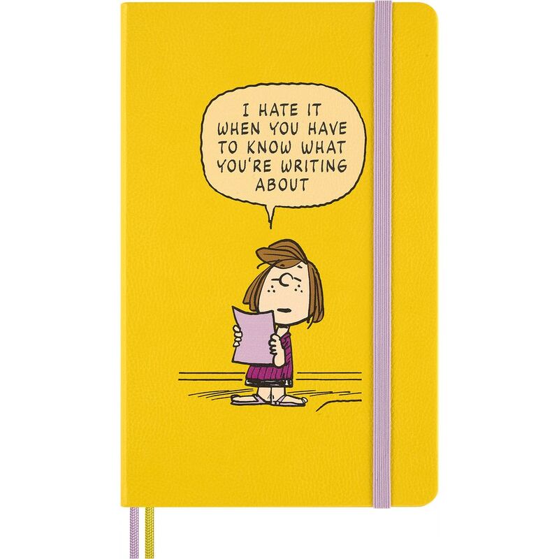 Moleskine: Le Peanuts Patty Notebook - Large - Ruled