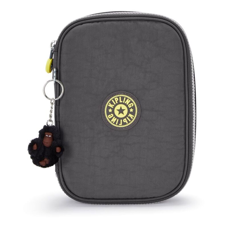 Kipling 100 Pens Back To Grey Pencil Cases Kipling 100 Pens Back To Grey Pencil Cases