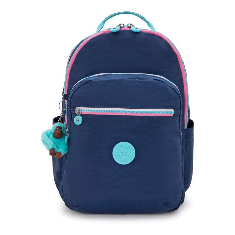 Kipling Seoul College Extra Resort Navy Backpacks