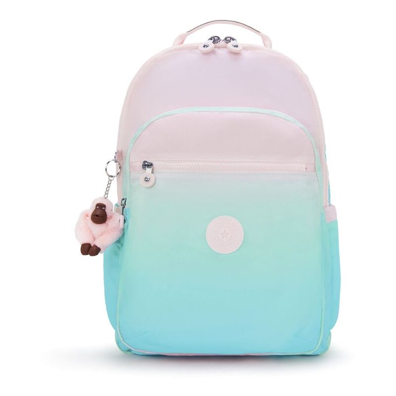 Kipling Seoul Lap Gradient Sea Backpacks