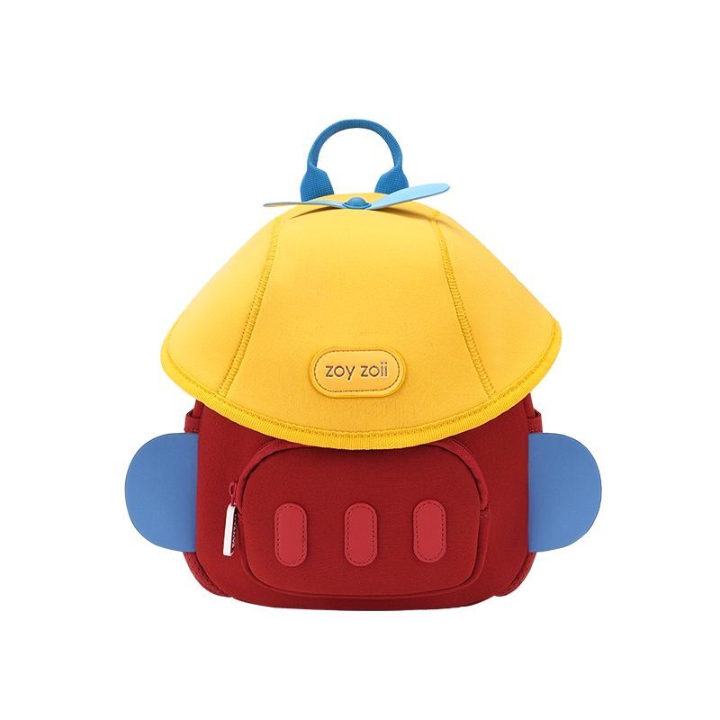 Zoyzoii B50 Mushroom Series Backpack Airplane Small Red Zoyzoii B50 Mushroom Series Backpack Airplane Small Red