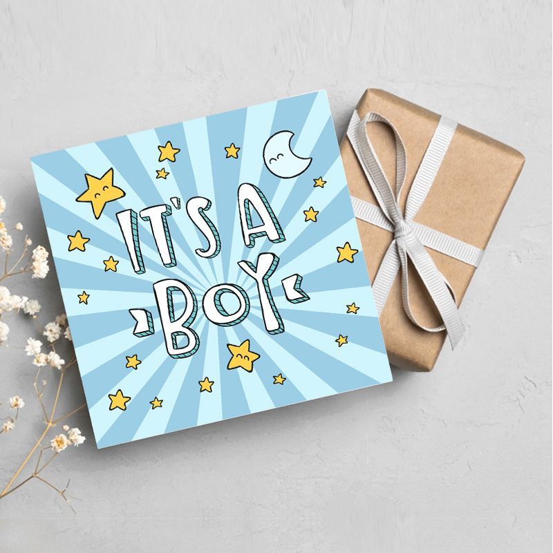 Share The Love It's A Boy New Born Greeting Card Share The Love It's A Boy New Born Greeting Card