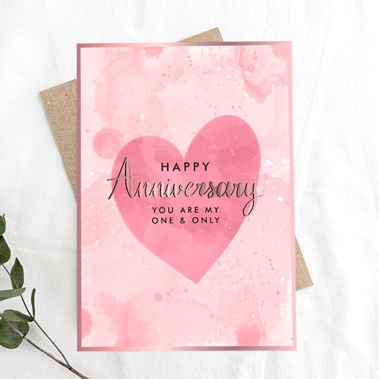 Share The Love Happy Anniversary Greeting Card