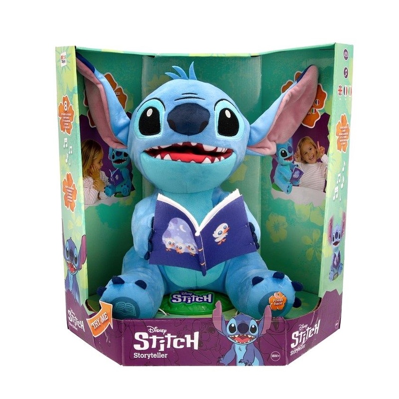 Imc Toys Stitch Storyteller Disney Interactive Plush Imc Toys Stitch Storyteller Disney Interactive Plush