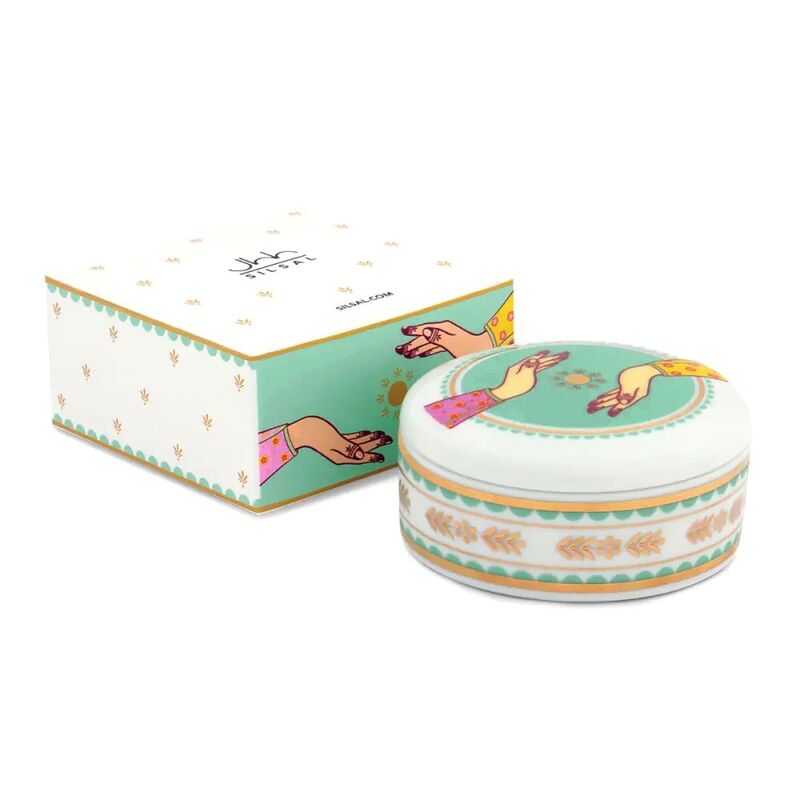 Silsal Hessa's Trinket Box With Cover Silsal Hessa's Trinket Box With Cover