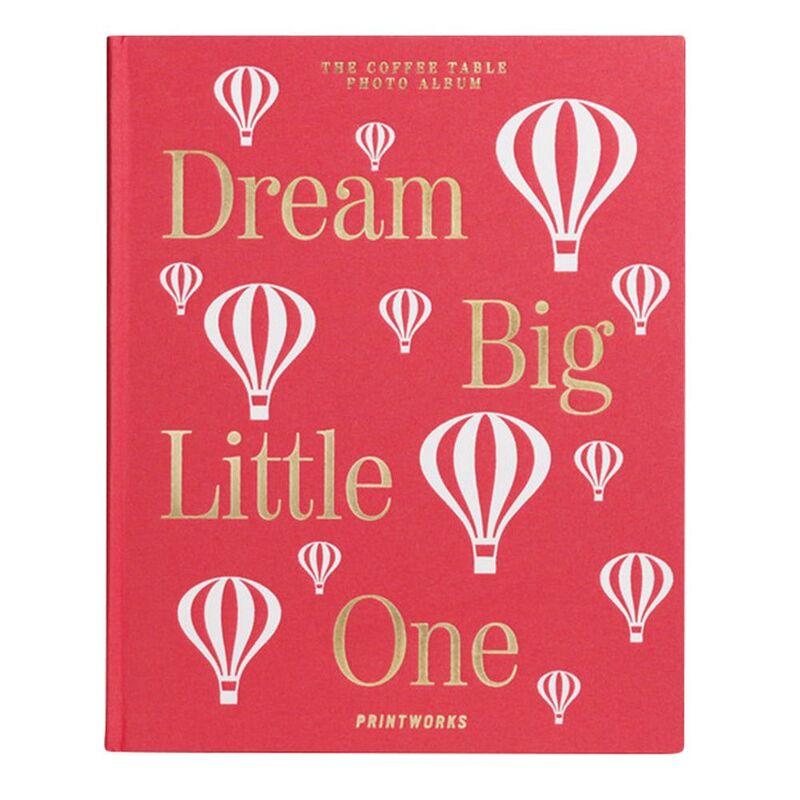 Printworks Baby Album - Dream Big Little One Pink