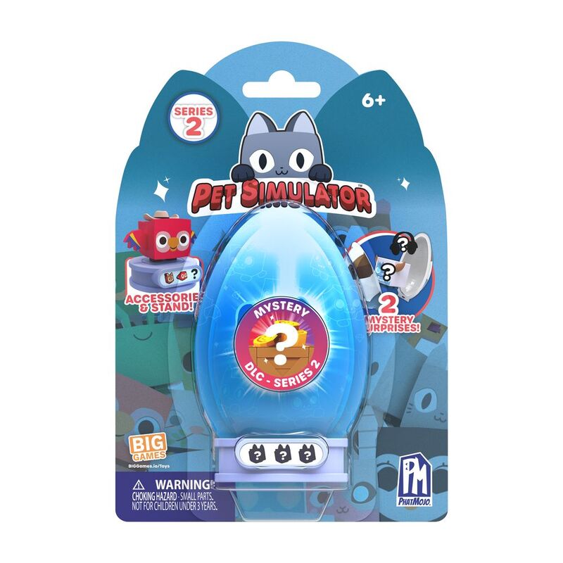 Phatmojo Pet Simulator X Mystery Egg 3 Inch Toy Series 1 (Pack Of 4)