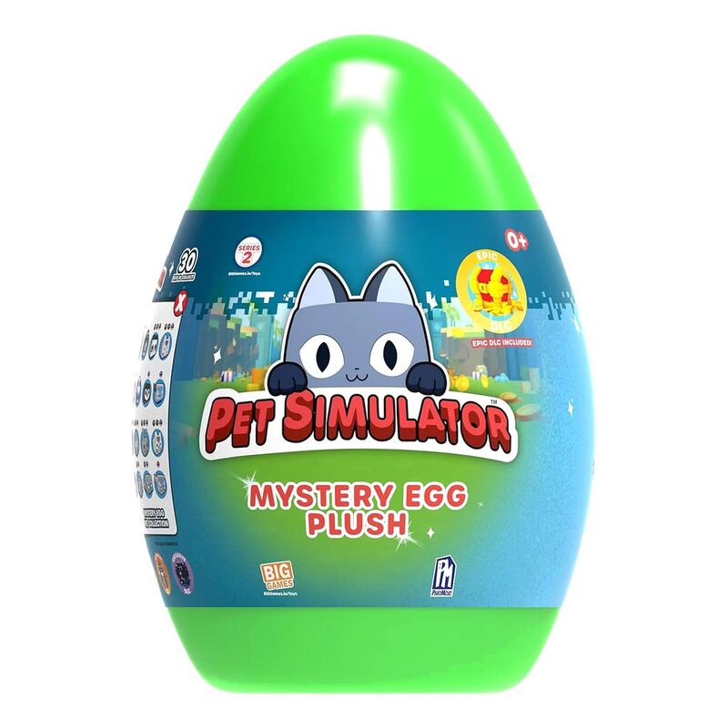 Phatmojo Pet Simulator X Mystery Egg Plush Series 1 (Assortment - Includes 1) Phatmojo Pet Simulator X Mystery Egg Plush Series 1 (Assortment - Includes 1)