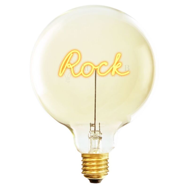 Message In The Bulb - Rock LED Light Bulb (6 Volt) - 2200K
