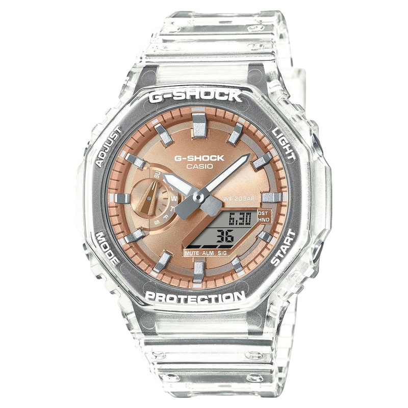 Casio G-Shock GA-2100BM-7A5DR Men's Analog-Digital Watch - Transparent
