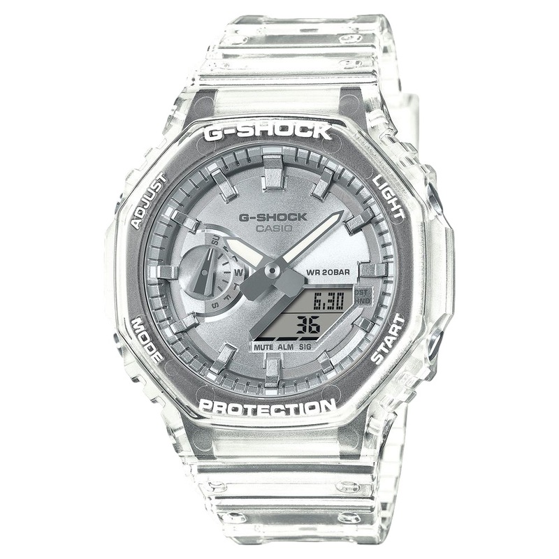 Casio G-Shock GA-2100BM-7A8DR Men's Analog-Digital Watch - Transparent