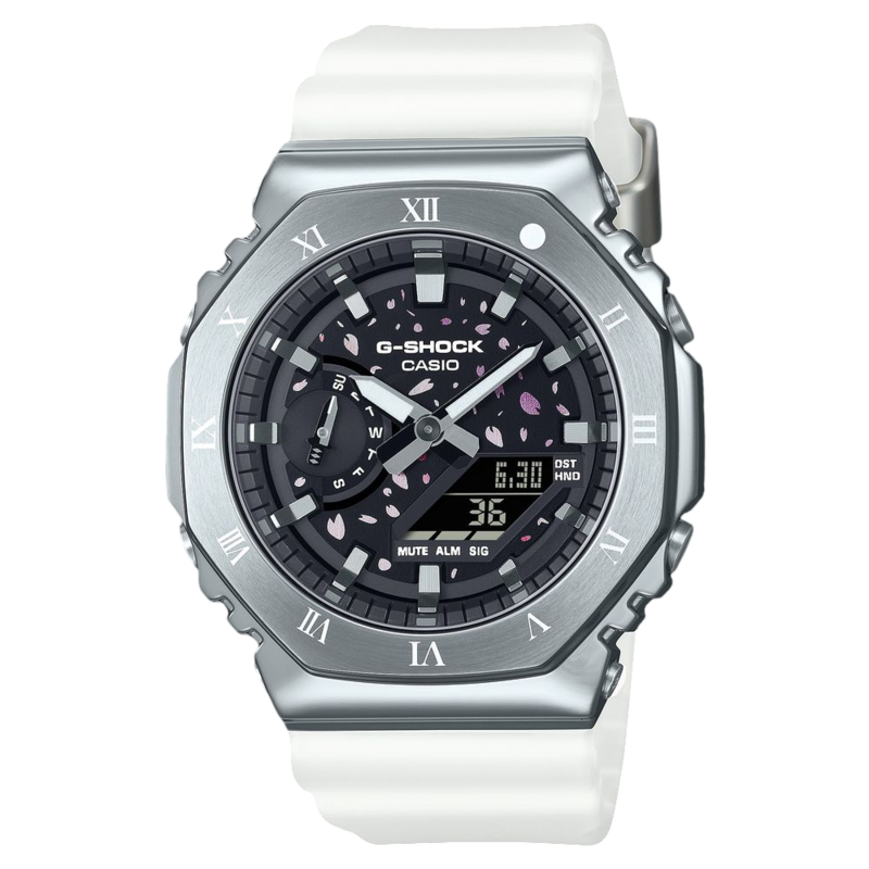 Casio G-Shock GM-2100TTTR-8ADR ONE OK ROCK Collaboration Model Men's Analog-Digital Watch - White / Silver