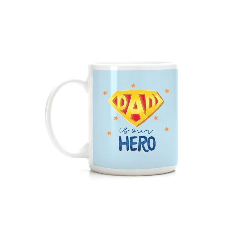 Share The Love Dad Is Our Hero Coffee Mug Share The Love Dad Is Our Hero Coffee Mug