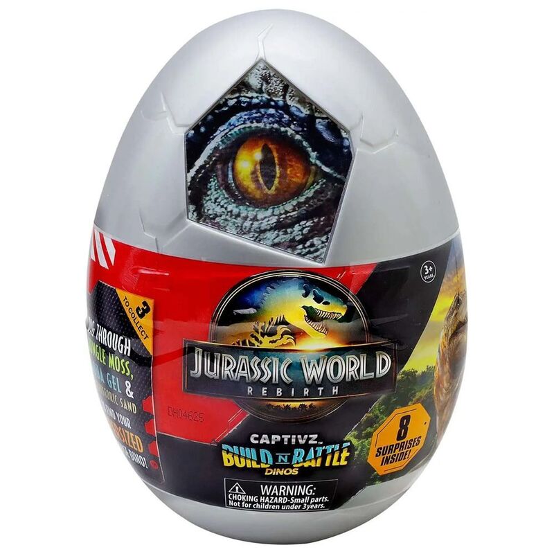 Jurassic World Jurassic World Rebirth Captivz Surprise Egg Jurassic World Jurassic World Rebirth Captivz Surprise Egg