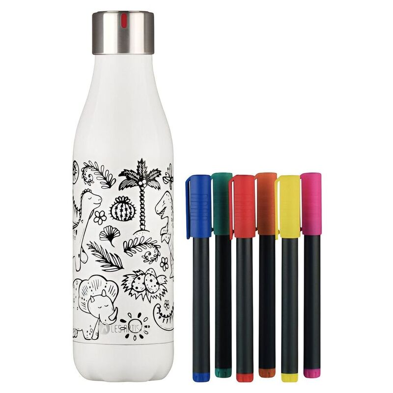 Les Artistes Bottle Creative Color Set Dino Mat 165 fl.oz./500ml Les Artistes Bottle Creative Color Set Dino Mat 165 fl.oz./500ml