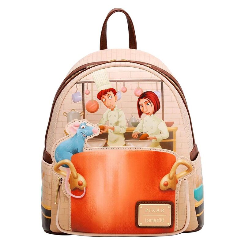 Loungefly Leather Disney Pixar Ratatouille Cooking Mini Backpack