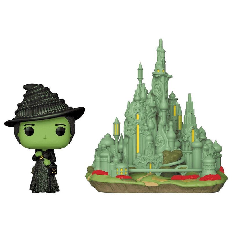 Funko Pop! Town Movies Wicked Elphaba with Emerald City Vinyl Figure