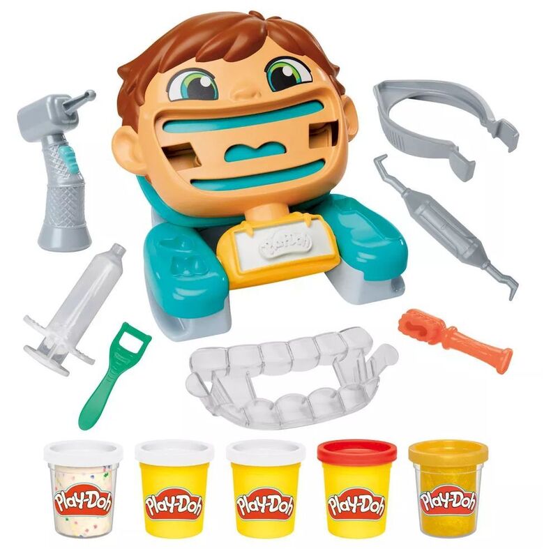 Hasbro Play-Doh Silly Smiley Dentist Playset