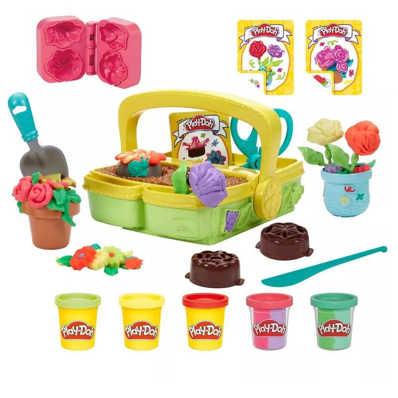 Hasbro Play-Doh Blooming Flowers Playset
