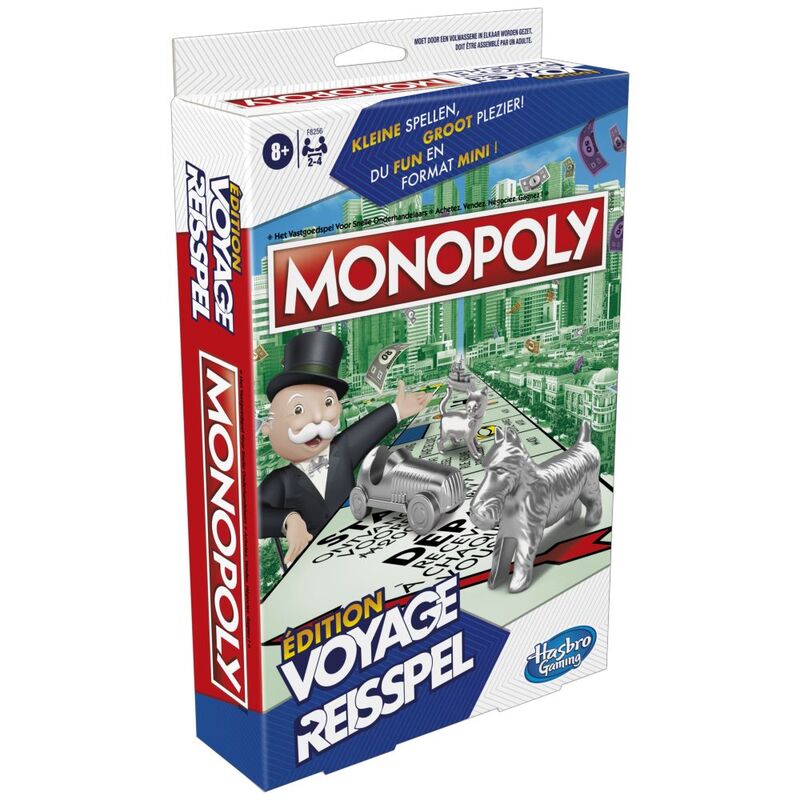 Hasbro Gaming Monopoly Grab And Go! Board Game Hasbro Gaming Monopoly Grab And Go! Board Game